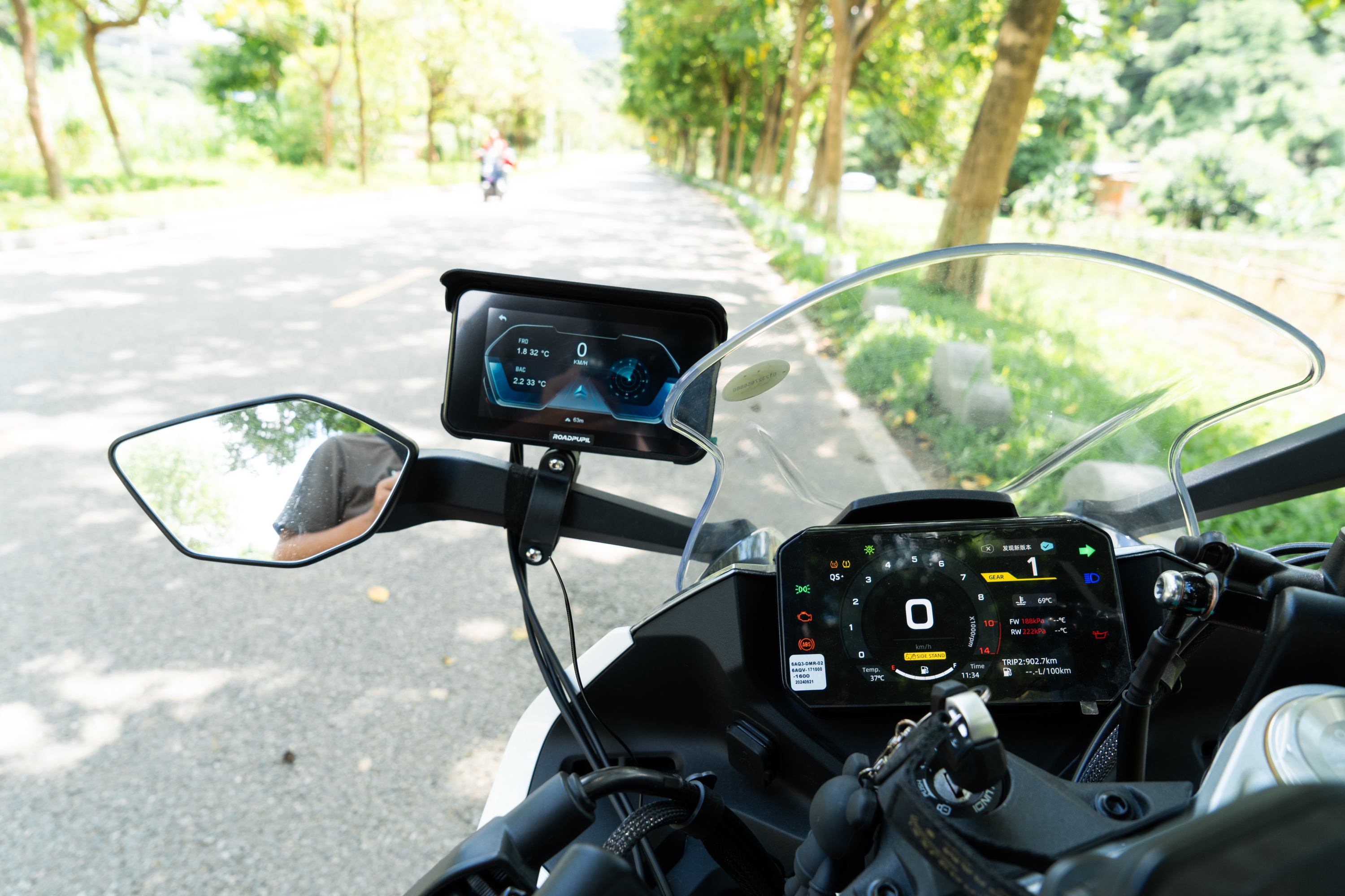 how can i use a motorcycle dash cam to improve my safety on every ride