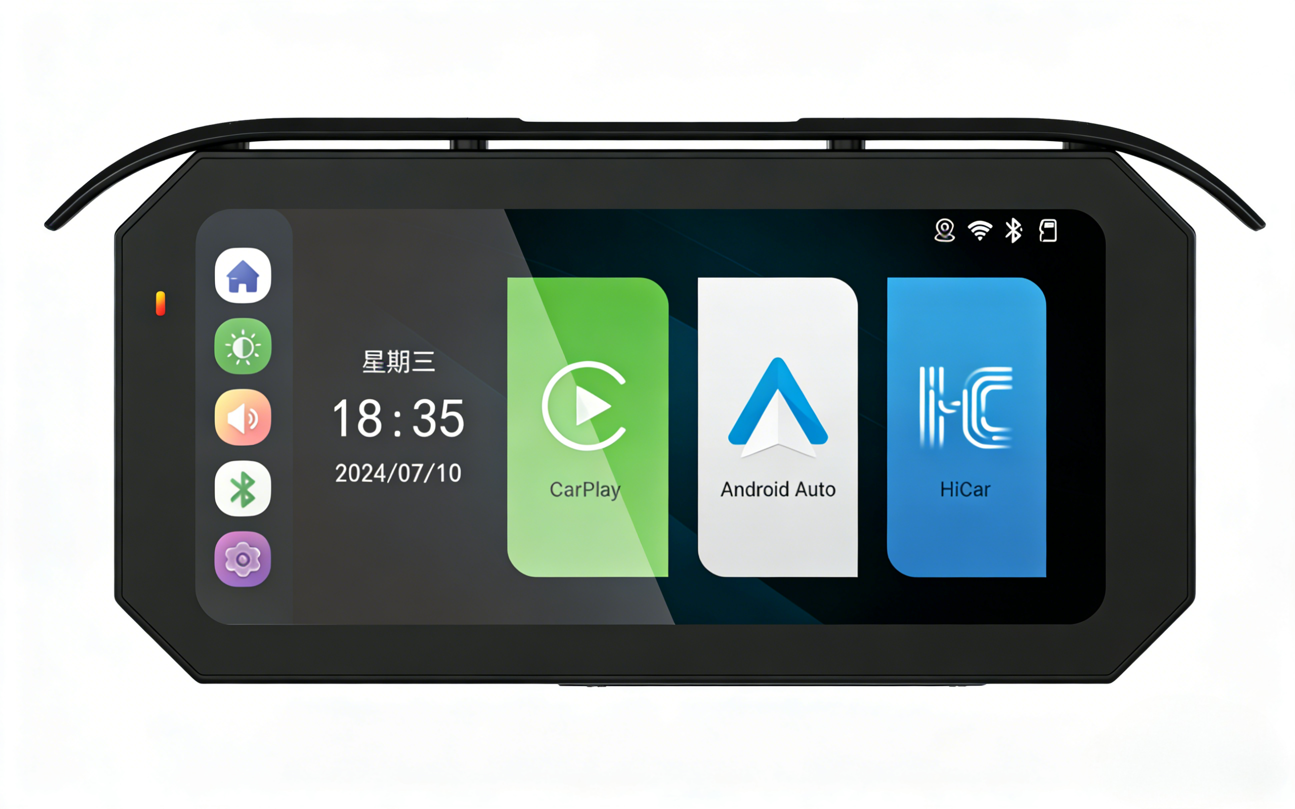 R9 Motorcycle CarPlay Dash Cam