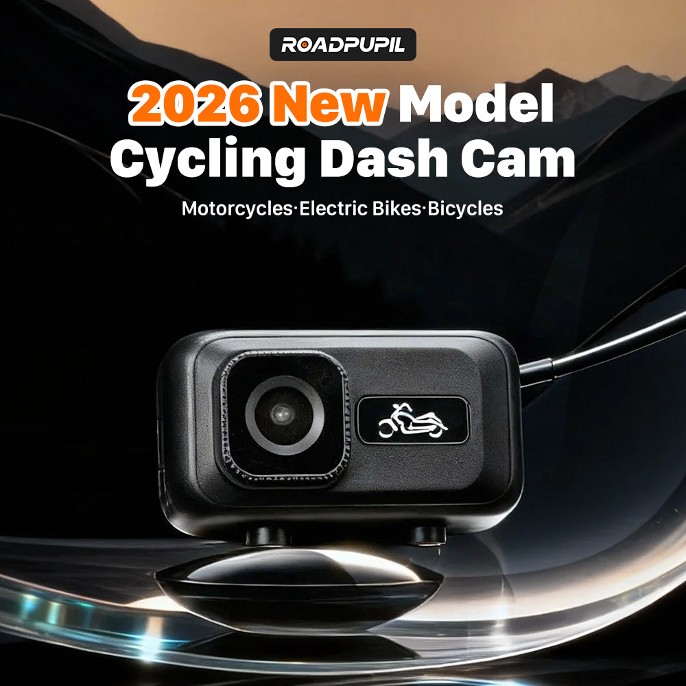 night vision single lens motorcycle dash cam