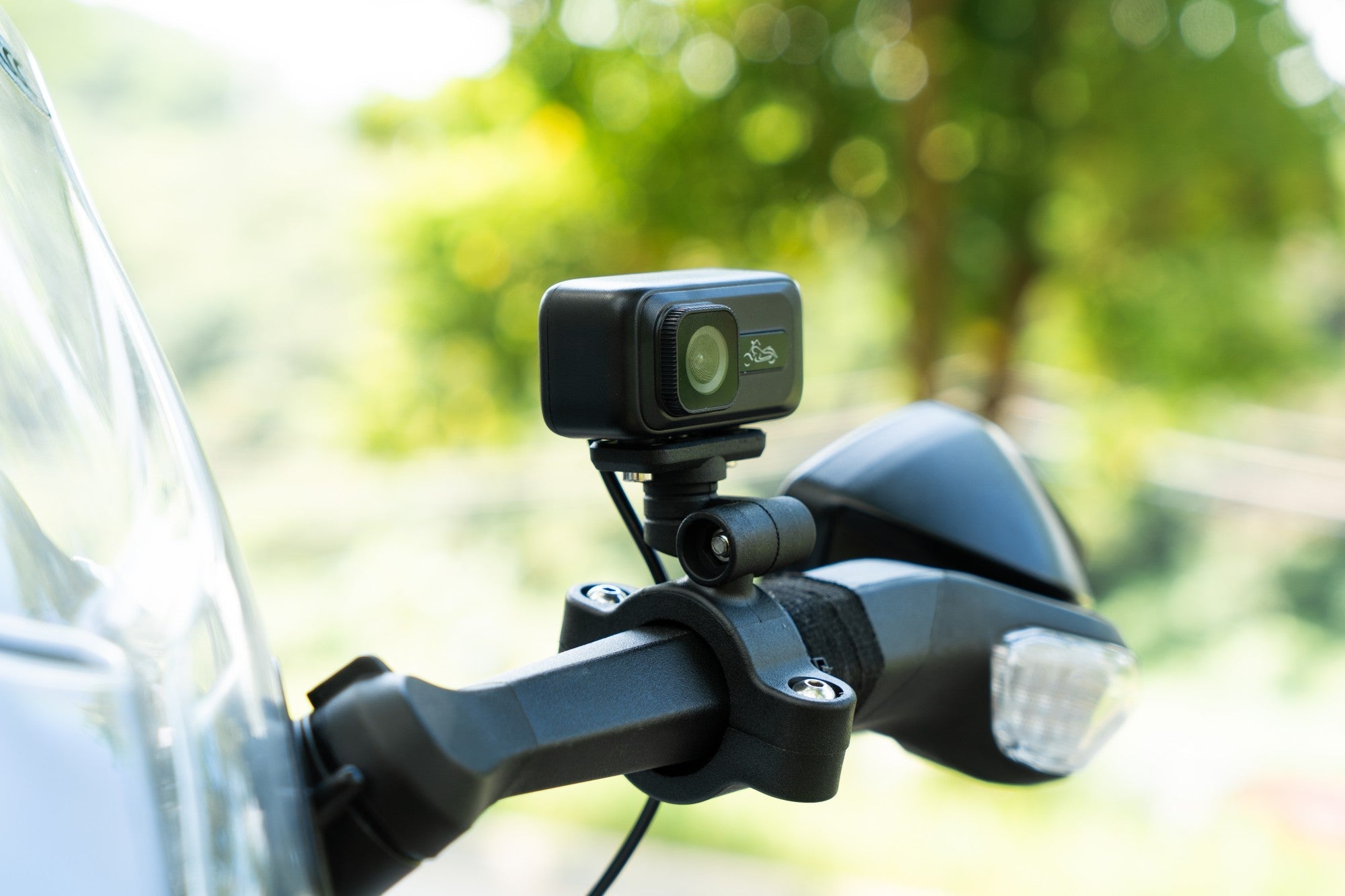 A motorcycle dashcam for safety that records every ride clearly and reliably.  motorcycle camera with night vision