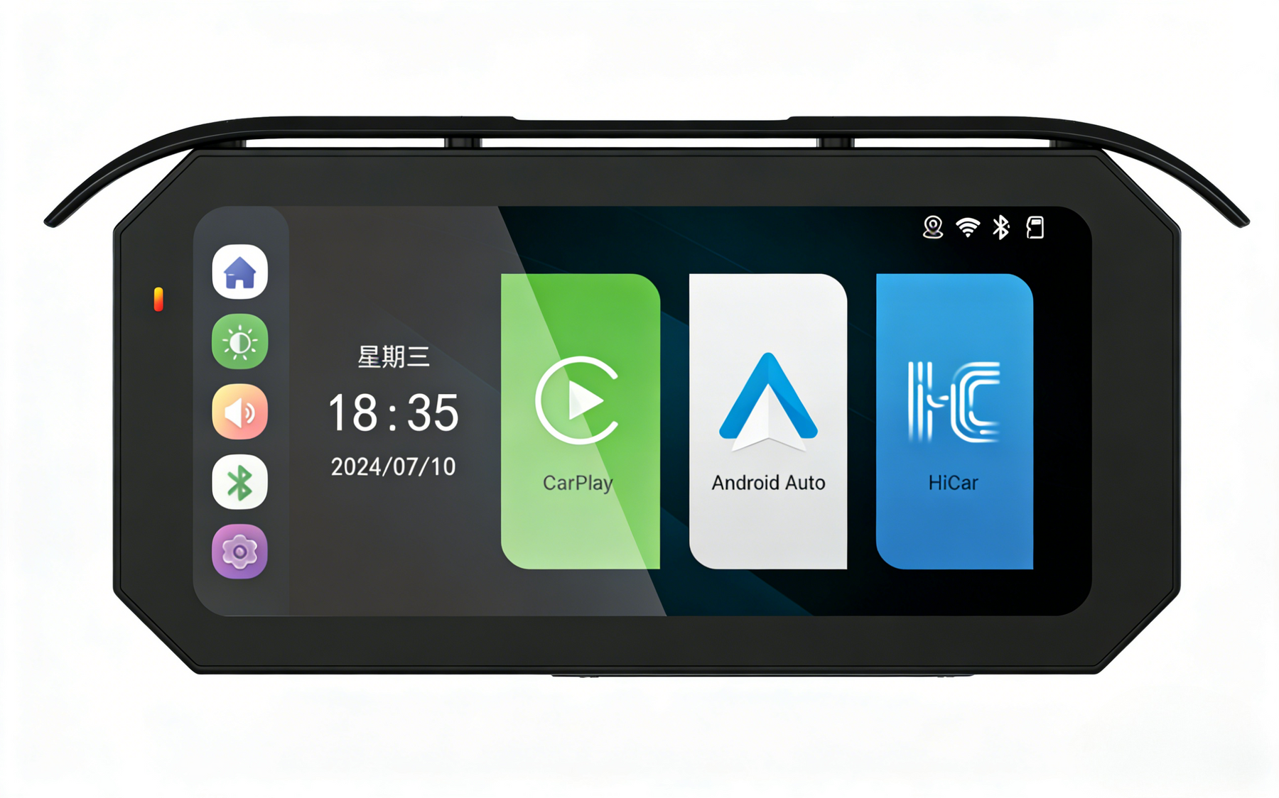 R9 Motorcycle CarPlay Dash Cam
