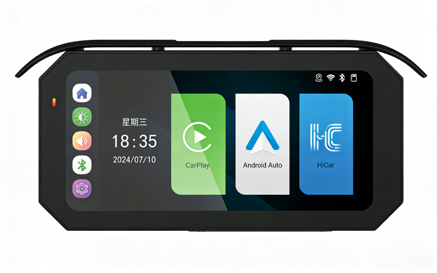 R9 Motorcycle CarPlay Dash Cam