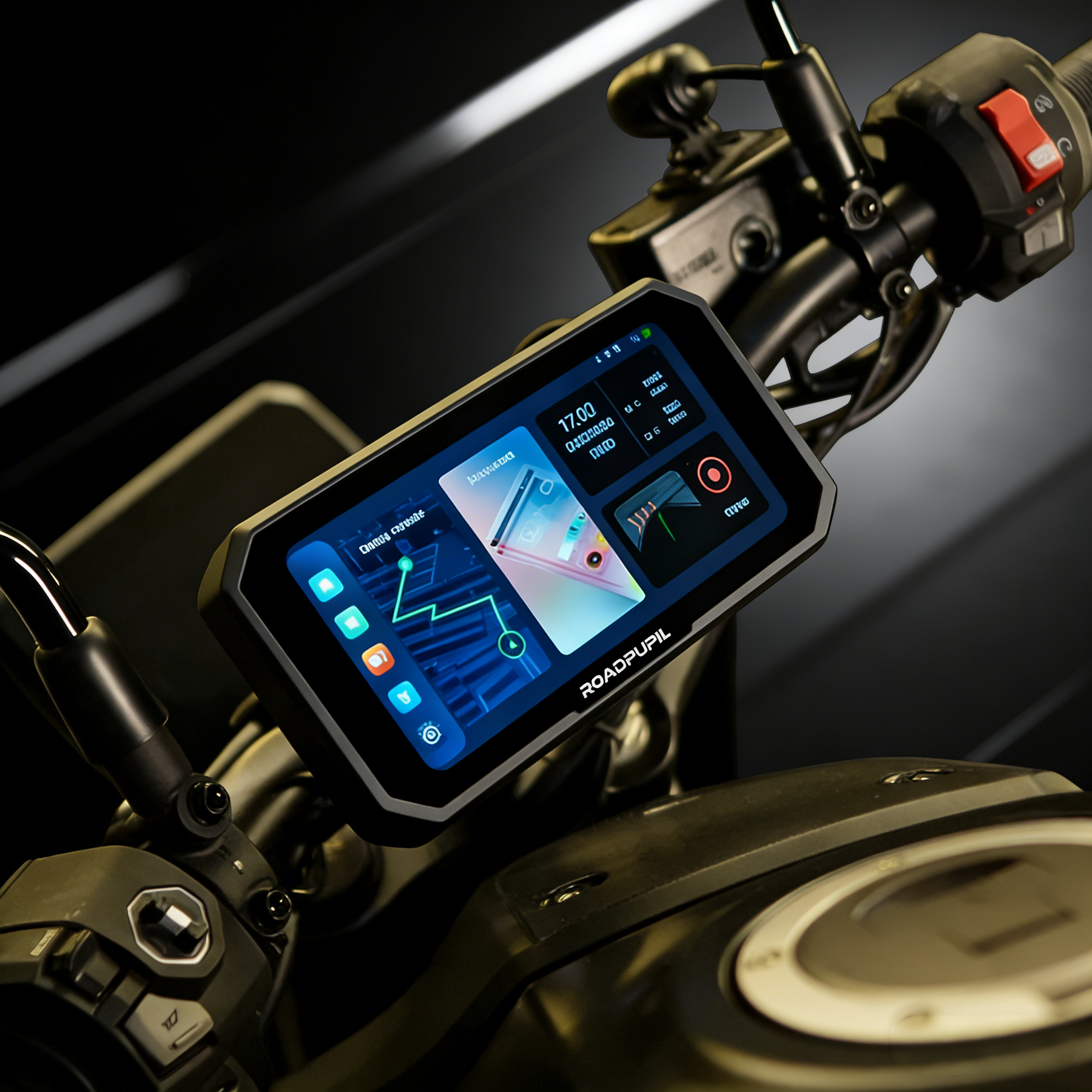 R9 Motorcycle CarPlay Dash Cam