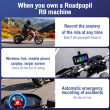 R9 Pro Motorcycle CarPlay Dash Cam