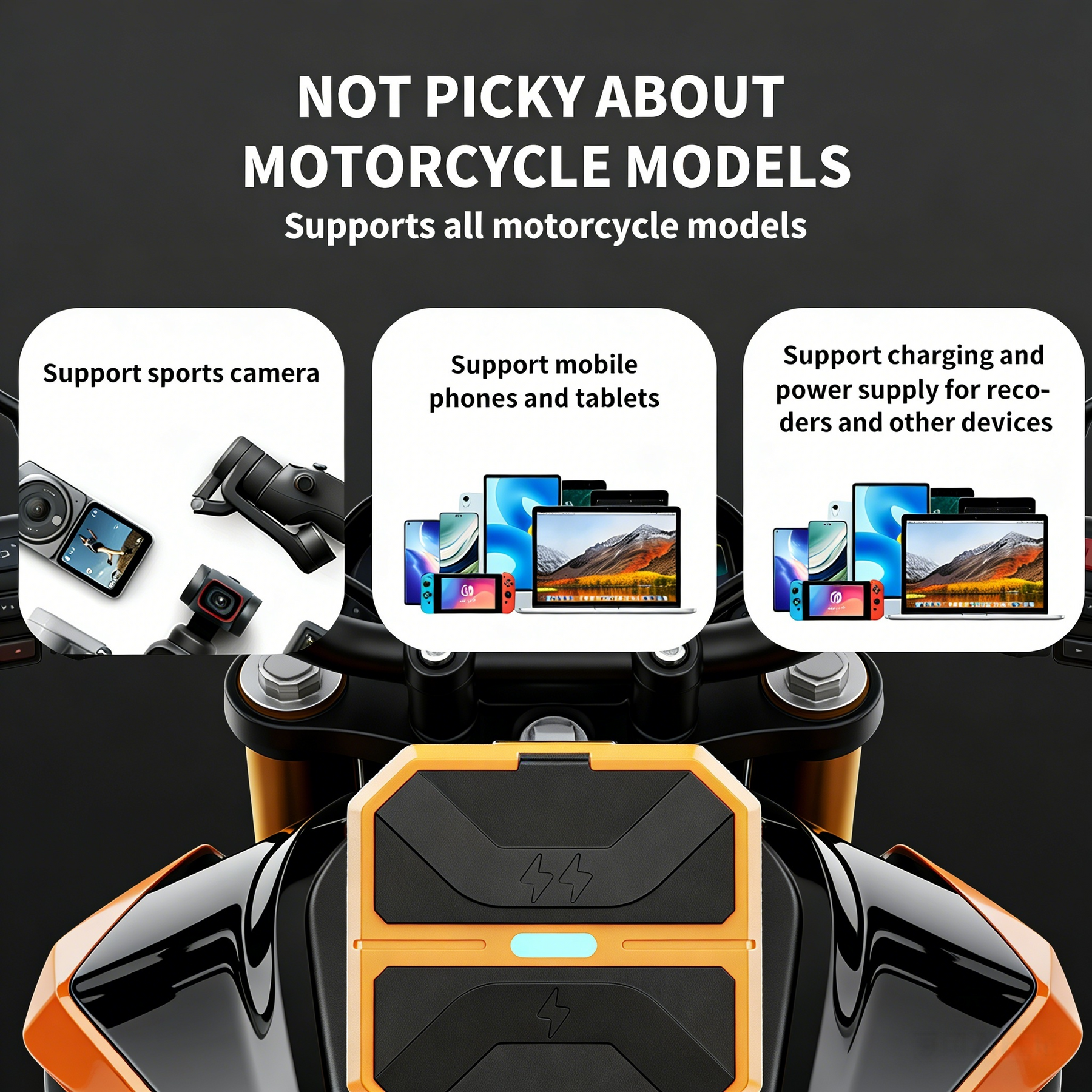 A5 Motorcycle Bidirectional Battery Charger