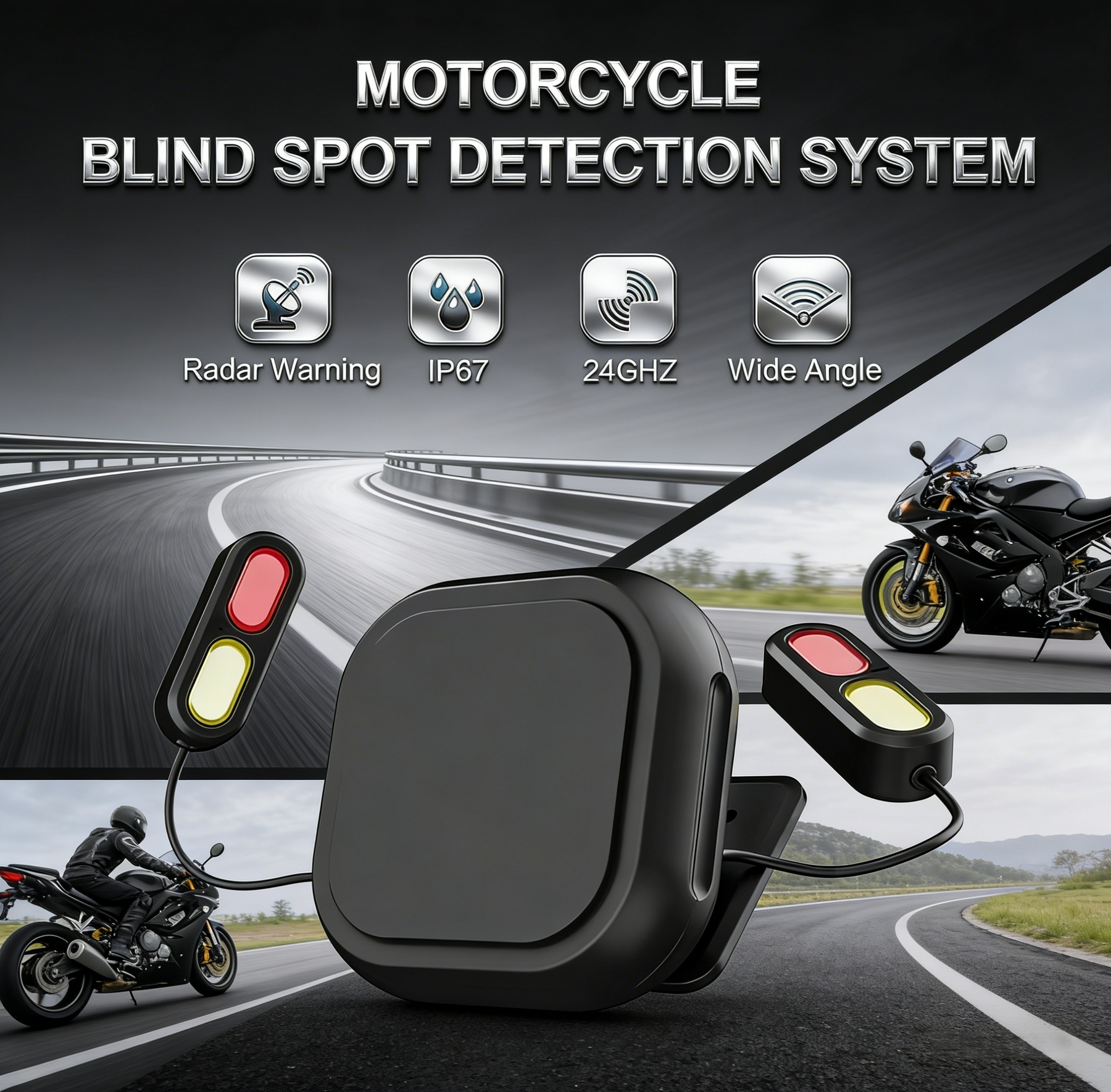 BSD5 Motorcycle Blind Spot Detection