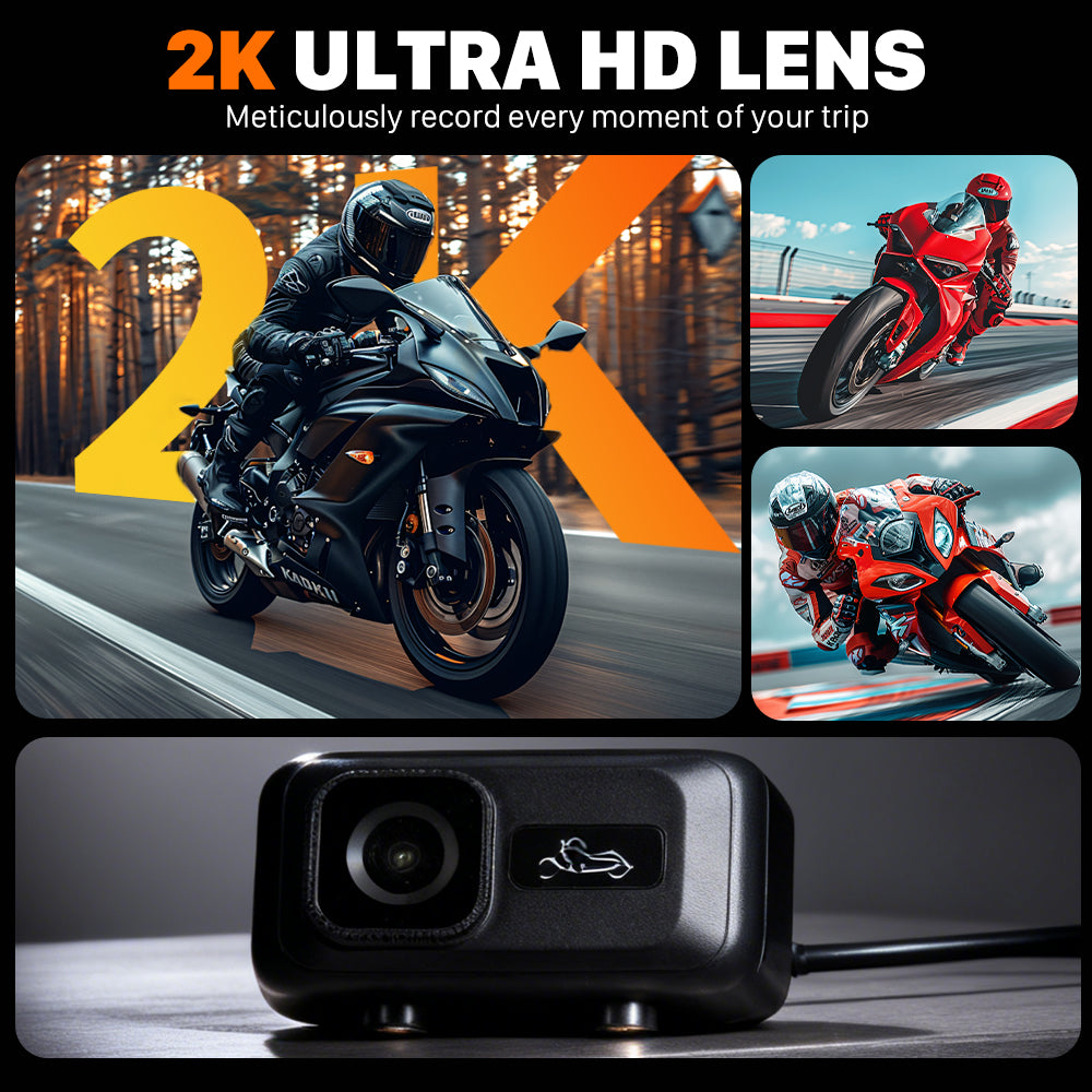 Roadpupil Motorcytcle Dash Cam / Biker Dash Cam - MT01