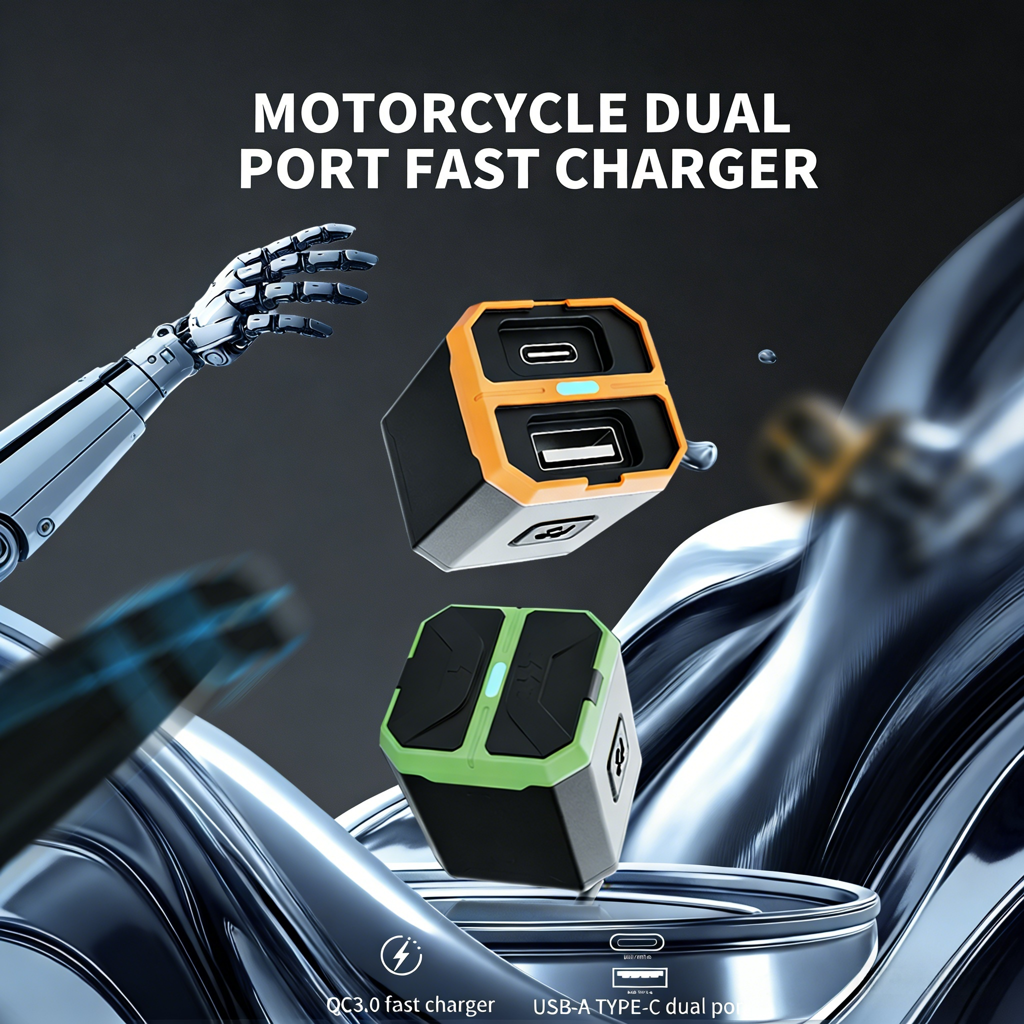 A5 Motorcycle Bidirectional Battery Charger