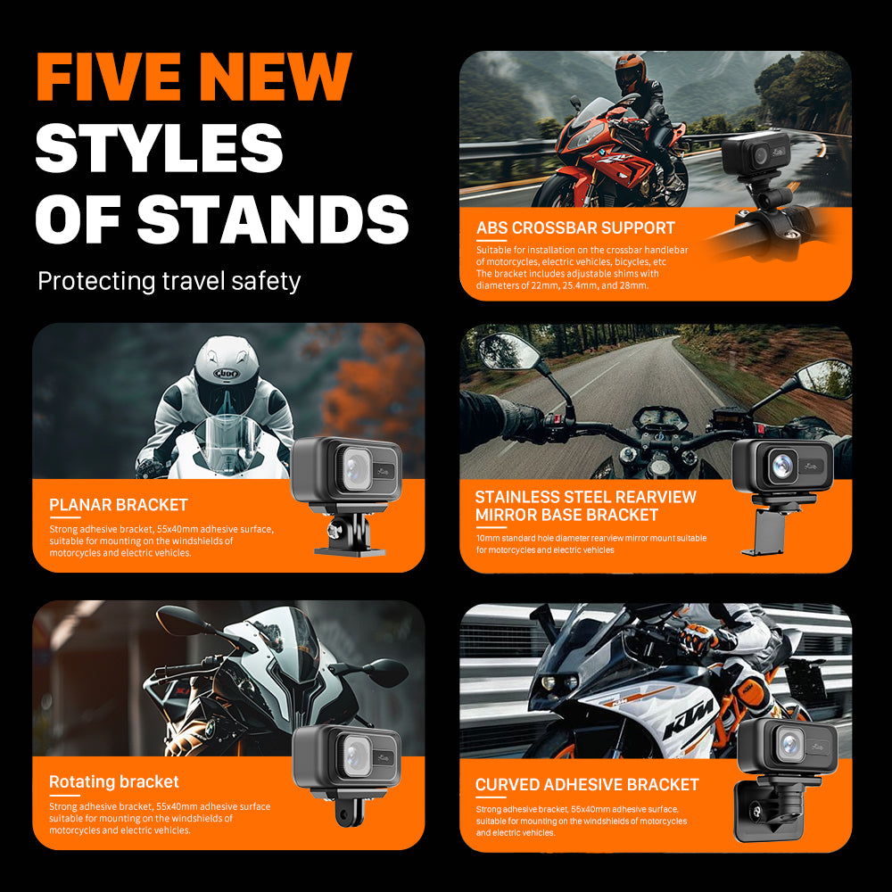 Roadpupil Motorcytcle Dash Cam / Biker Dash Cam - MT01