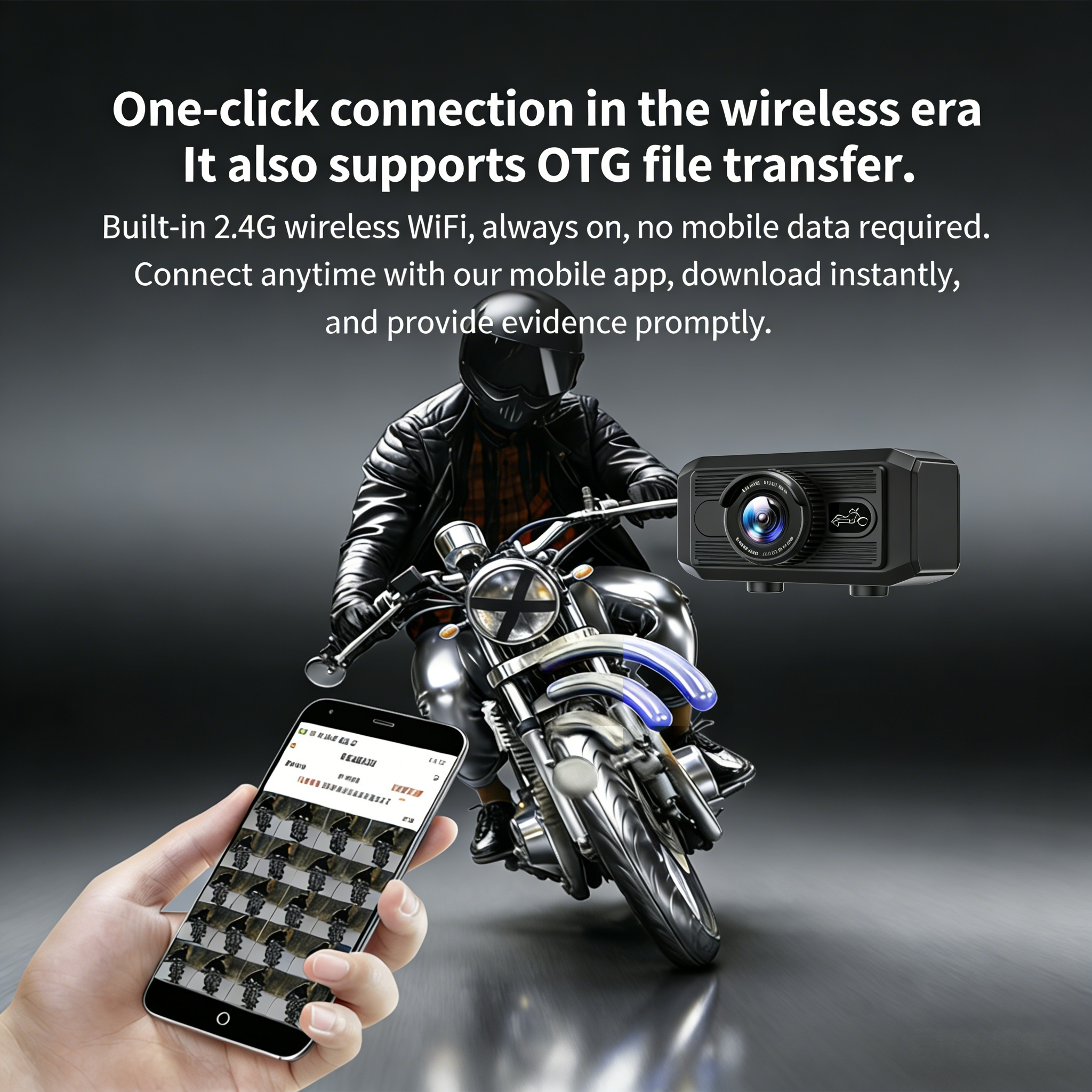 C7 Motorcycle Dash Cam