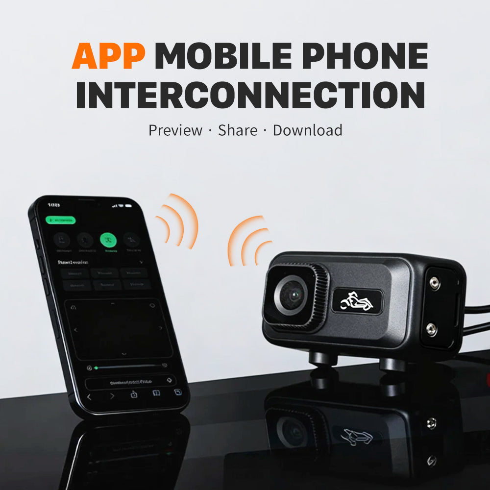 Roadpupil Motorcytcle Dash Cam / Biker Dash Cam - MT01